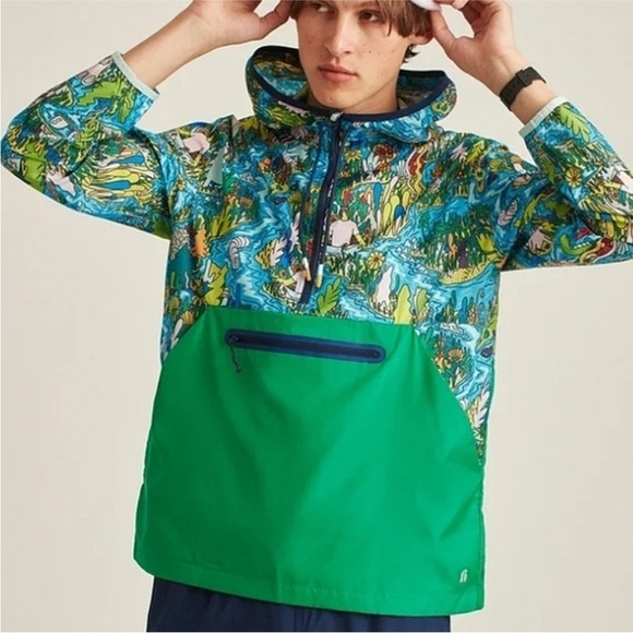 Bonobos Fielder Lightweight Anorak Pullover Jacket Windbreaker Skater Gorpcore - Picture 14 of 15